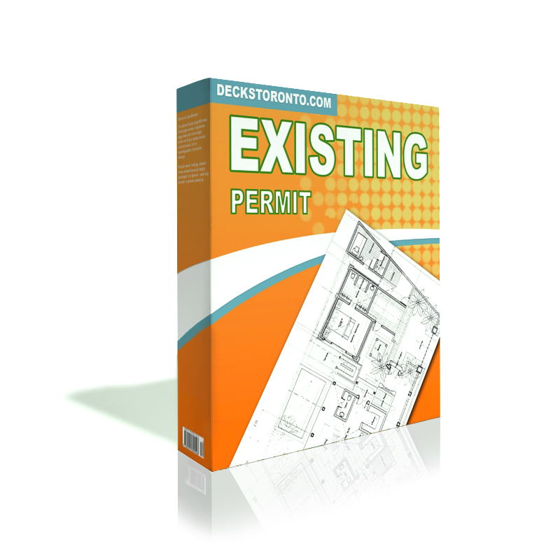 Existing Deck Permit Drawing Package