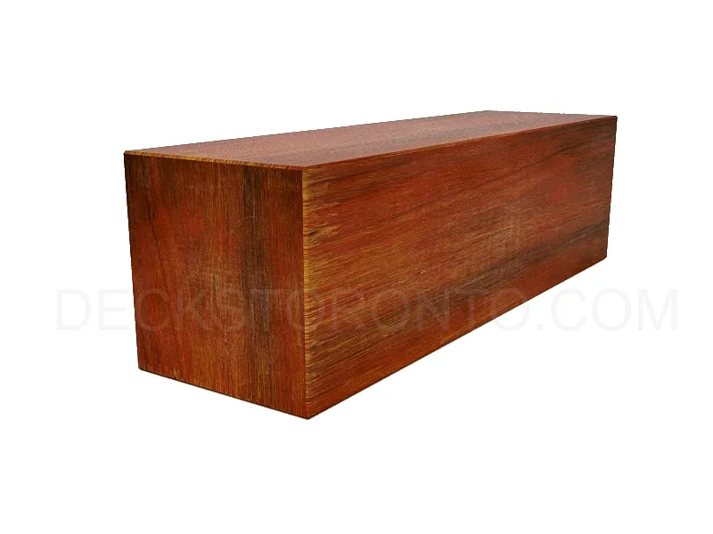 4 × 4 Solid Ipe board profile