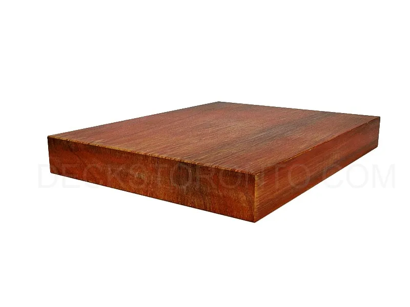 2 × 10 Solid Ipe board profile