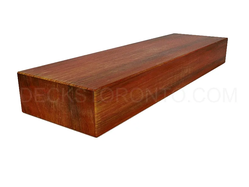 2 × 4 Solid Ipe board profile