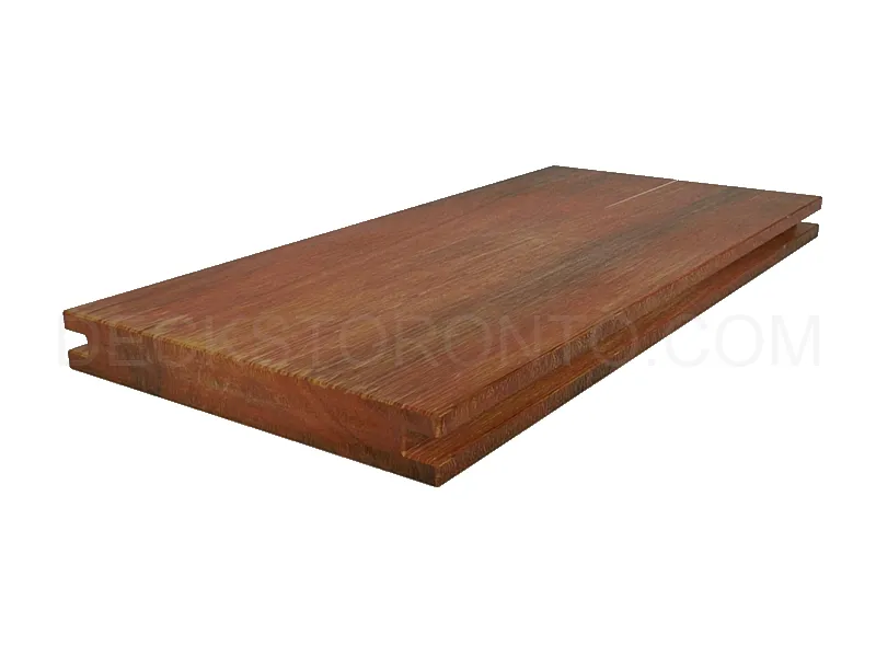 1 × 6 Pregrooved Ipe board profile
