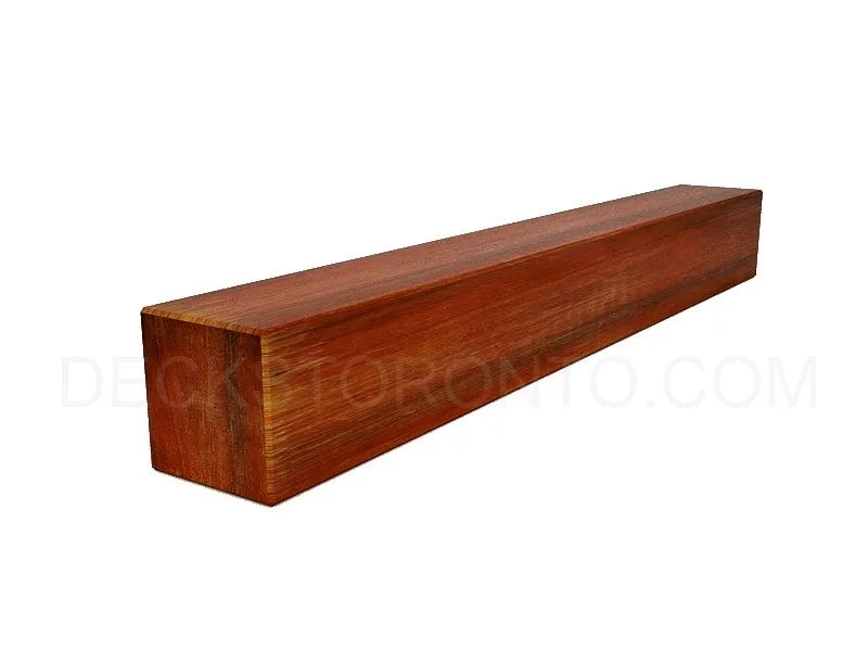 2 × 2 Solid Ipe board profile