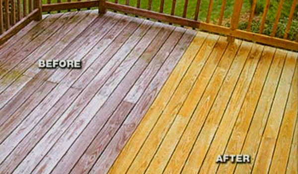 wood deck before and after ipe oil