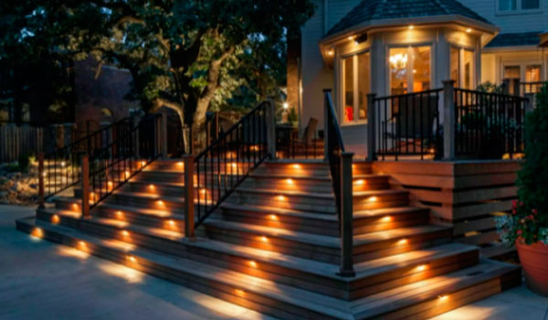 decking light for veranda terrace and outdoor space