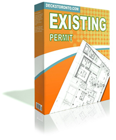Existing Deck Permit Drawing Package