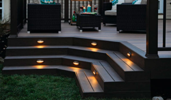 timbertech and azek decking light